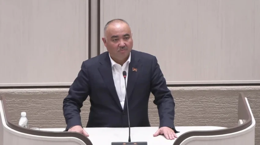 Спикер ЖК Нурланбек Тургунбек уулу ушел в оставку