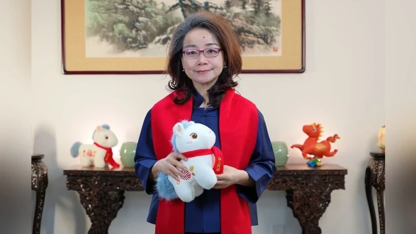 Шэнь Миньцзюань поздравила монголов с праздником Цагаан Сар