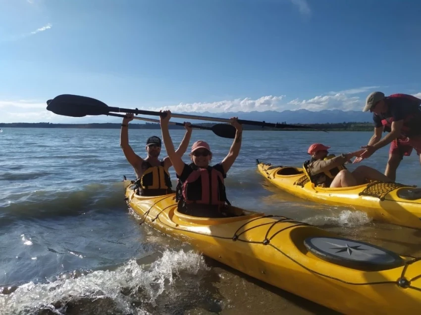 Каякинг на Иссык-Куле - медитация наедине со Вселенной