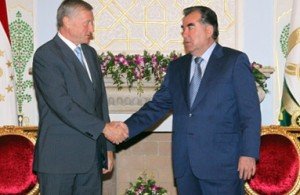 Проблемы кыргызско-таджикской границы обсуждались на встрече Э. Рахмона и Н. Бордюжи